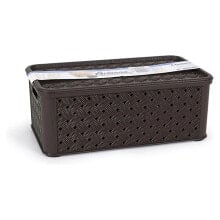 TONTARELLI Storage Box With Lid Arianna Wenge 4L