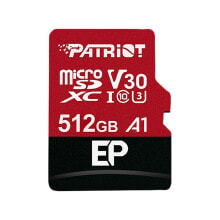 Купить фотоаппараты моментальной печати Patriot: PATRIOT PEF512GEP31MCX 512GB MicroSDXC Class 10 sd card