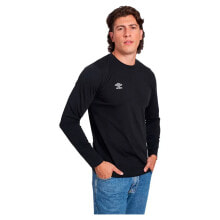 UMBRO FW Small Logo Long Sleeve T-Shirt