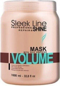 Маска или сыворотка для волос Stapiz Sleek Line Volume Mask Maska do włosów 1000ml