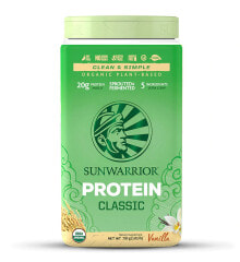 Растительный протеин Sunwarrior Protein Classic Vanilla Растительный протеиновый ванильный порошок 750 г
