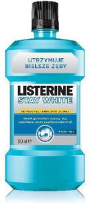 Listerine Stay White Mouthwash Отбеливающий ополаскиватель полости рта, предотвращающий появление зубного камня 500 мл