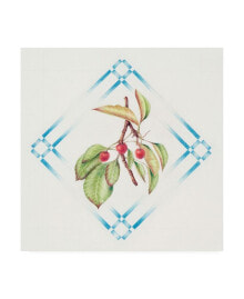 Trademark Global deborah Kopka Cherries on Twig Canvas Art - 15.5
