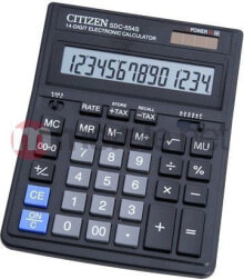 Citizen SDC-554S калькулятор Настольный Базовый Черный