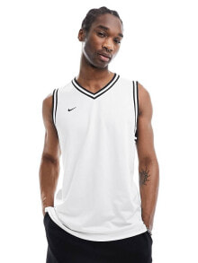 Купить мужские футболки и майки Nike Football: Nike Basketball DNA Dri-Fit unisex jersey in white