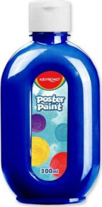 Keyroad Farba plakatowa KEYROAD, 300ml, butelka, niebieska