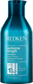 Kräftigendes Shampoo mit Biotin für langes Haar - Redken Extreme Length Shampoo