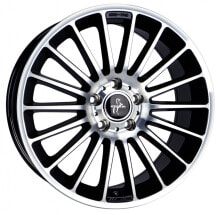 Колесный диск литой Keskin KT15 Speed black front polish 8x18 ET30 - LK5/112 ML66.6