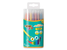 KIDS ULTRA WASHABLE MARKERS IN PLASTIC TUBE, MEDIUM BULLET TIP, ASSORTED COLORS,