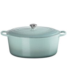 15.5 Quart Enameled Cast Iron Oval Dutch Oven