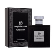 Sergio Tacchini Pure Black 100 ml eau de toilette für Herren