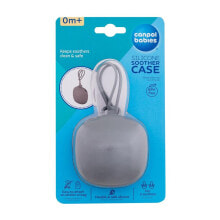 Canpol babies Silicone Soother Case Grey 1 St. schnullerhülle für Kinder