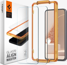 Spigen Spigen Glass tR AlignMaster 2 Pack - Samsung Galaxy S23 FE