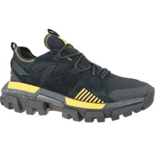 Мужская спортивная обувь мужские кроссовки спортивные треккинговые черные текстильные низкие демисезонные Caterpillar Raider Sport