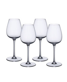 Villeroy & Boch purismo Red Wine Intricate and Delicate Glass, Set of 4