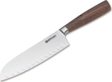 Boker Nóż Santoku Boker Solingen Core Walnut, Kulle uniwersalny