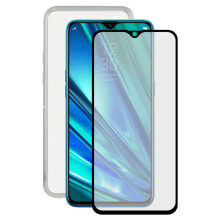 CONTACT Realme 5 Pro Case And Glass Protector 9H