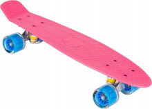 Enero Skateboard A plastic skateboard 22 inches pink