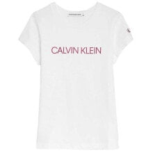 Спортивная одежда, обувь и аксессуары cALVIN KLEIN JEANS Institutional Slim Short Sleeve T-Shirt