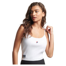 Женские спортивные футболки, майки и топы sUPERDRY Code Essential Strappy Sleeveless T-Shirt