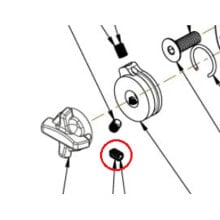 FOX Lockout lever screw