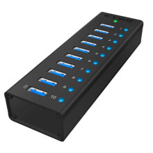 RAIDSONIC Icy Box IB-AC6110 10-Port USB 3.0 Hub Adapter