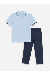 LCW Kids Polo Yaka Erkek Çocuk Tişört ve Pantolon