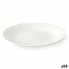Flat Plate White 24 x 2 x 24 cm (24 Units)