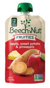 Детское пюре детское пюре Beech-Nut  из настоящих фруктов и овощей, от 6 месяцев, 12 шт
