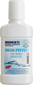 Tandex Wash & Prevent Mouthwash Укрепляющий эмаль, антибактериальный ополаскиватель полости рта с фтором, хлоргексидином от зубного налета и кариеса 250 мл