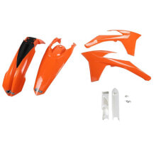 UFO KTM EXC/EXC-F 2012-2013 KTKIT513F-999 Fork Protectors & Plastics Kit