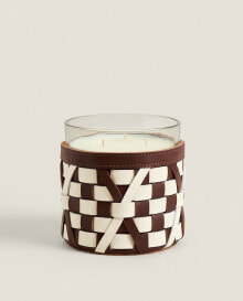 (620 g) white santal scented candle