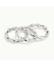 Twist Infinity Stacking Rings купить онлайн