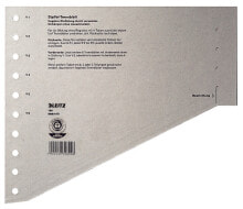 Канцелярские наборы для школы Leitz 16510085 закладка-разделитель Пустой бланк-разделитель Тонкий картон Серый