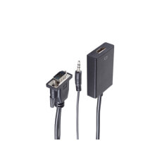 ShiverPeaks SHVP BS10-01006 - VGA Adapter Stecker auf HDMI Buchse - Adapter