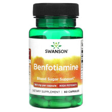 Swanson, Benfotiamine, 80 mg, 120 Capsules