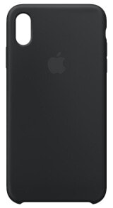 Чехлы для смартфонов чехол силиконовый Apple Silicone Case MRWE2ZM/A для iPhone XS Max чёрный