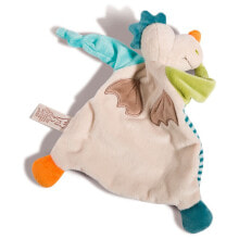 Мягкие игрушки для девочек nICI Comforter Dragon Dragilu 25X25 Cm Doudou