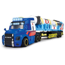 DICKIE TOYS City Trailer Truck Space And Sound Mission 41 Cm