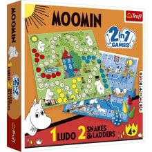 Купить куклы и пупсы для девочек Trefl: TREFL Moomin Board Game Snakes&Ladders doll