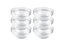 Dishes and salad bowls for serving