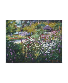 Trademark Global david Lloyd Glover Spring Garden Gazebo Canvas Art - 37