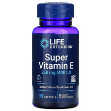 Витамин Е Лайф Экстэншн, супервитамин E, 268 мг (400 МЕ), 90 капсул