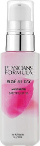 Aufhellende straffende und feuchtigkeitsspendende Gesichtscreme SPF 30 - Physicians Formula Rose All Day Moisturizer SPF 30