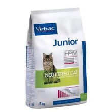 VIRBAC HPM Junior 3kg neutered cat food