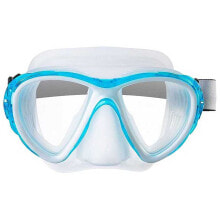 Masks and snorkels for scuba diving