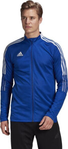 Мужские спортивные толстовки на молнии Adidas Bluza adidas TIRO 21 Track Jacket GM7320 GM7320 niebieski S