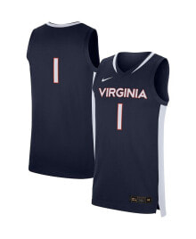 Nike men's #1 Navy Virginia Cavaliers Replica Basketball Jersey