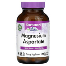 Bluebonnet Nutrition, Аспартат магния, 200 мг, 200 растительных капсул