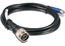 Комплектующие для телекоммуникационных шкафов и стоек Trendnet LMR200 Reverse SMA - N-Type Cable коаксиальный кабель 2 m TEW-L202